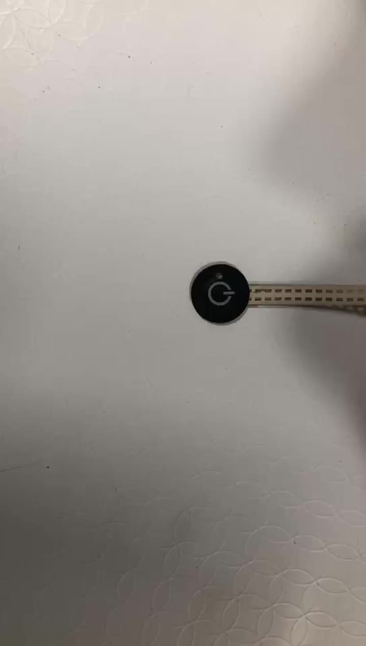 Interruptor de membrana LED de un solo botón