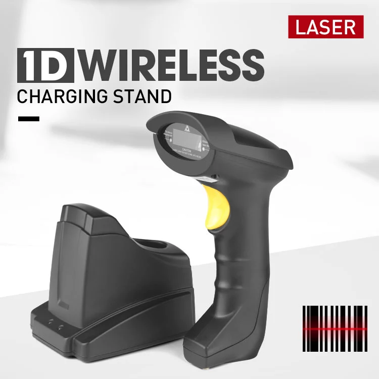 Laser Barcode Scanner with stand