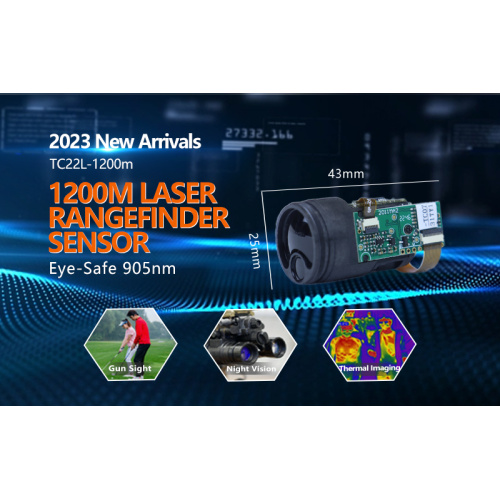 Новые горячие продажи: 1200-метровое инфракрасное бинокль Night Vision Sensor_jrt мера