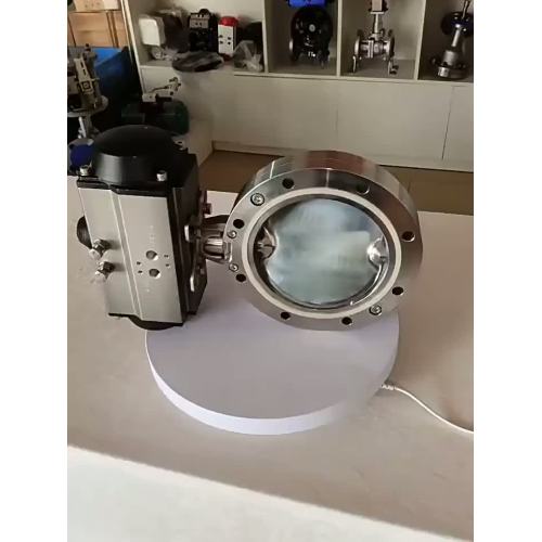 Supapă fluture pneumatică avansată cu etanșare moale pentru controlul precis al debitului