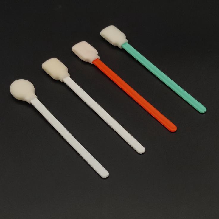 Skrivhuvud Cleanroom Sterile Cleanwipe Foam Swab