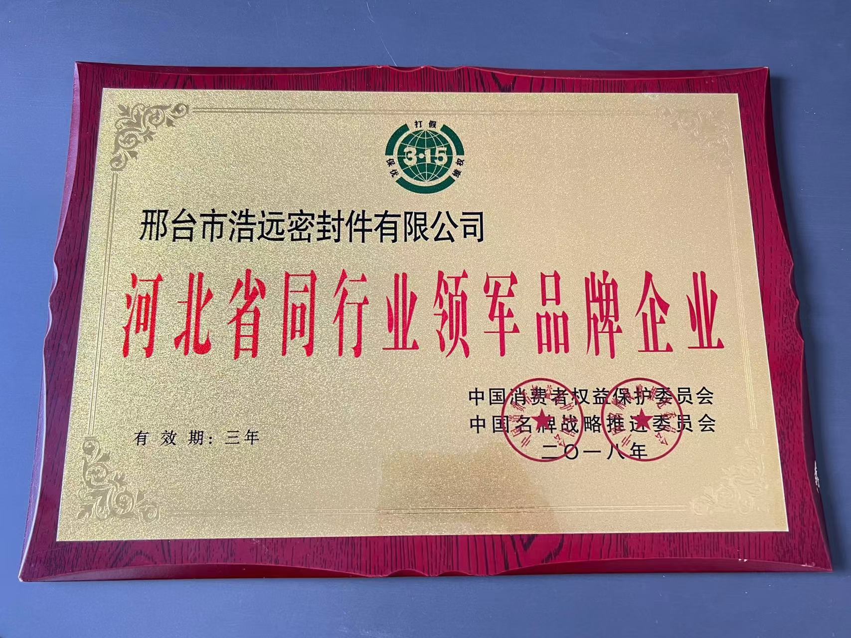 河北省同行业领军品牌企业