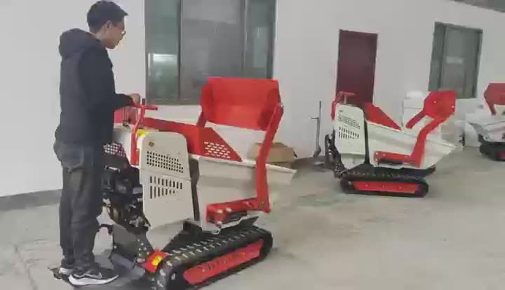 Mini dump loader untuk transportasi pertanian