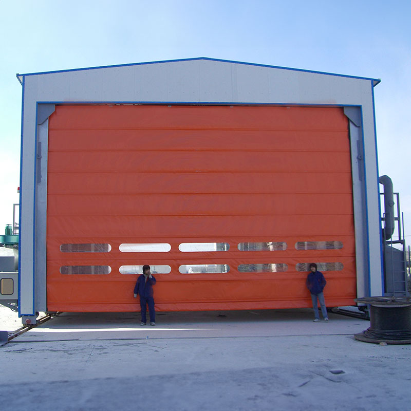 high speed stacking door