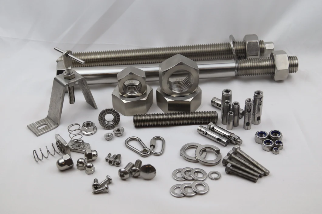 Full Size, many types, Stainless Steel Fasteners