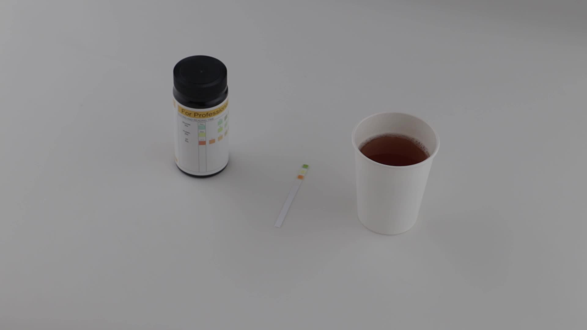 Tiras de reagentes de urina análise de urina Teste de microbumina Teste de urina 10 parâmetros