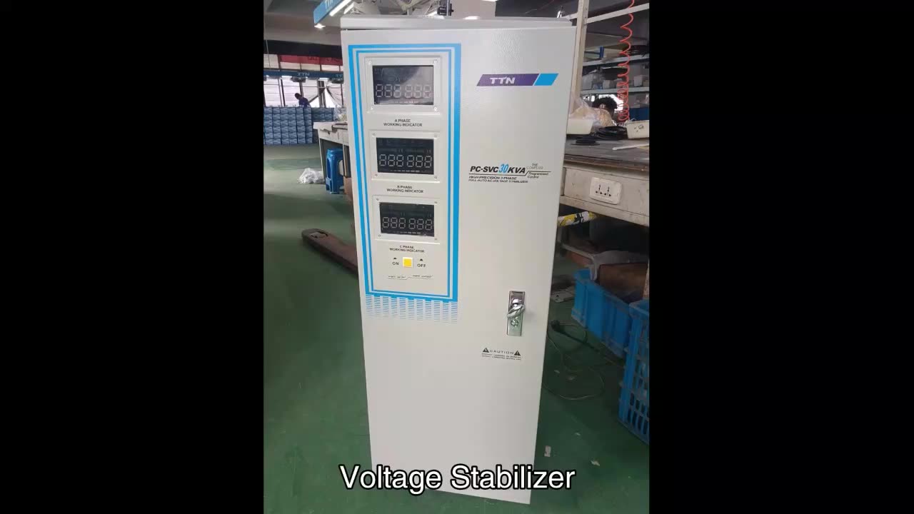 Industrial Servo Motor Control PCSVC-45000VA Three Phases Automatic Voltage Regulator Stabilizer with High Quality1