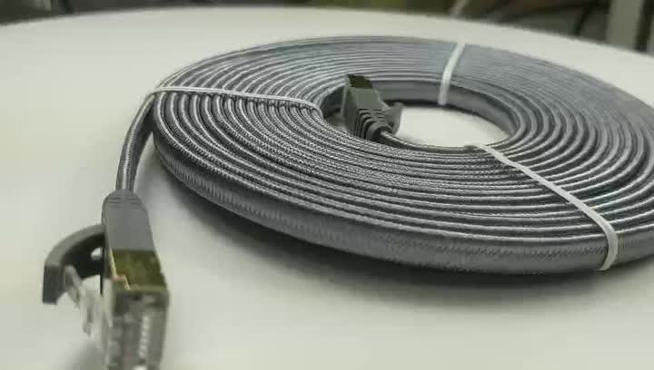 video cable trenzado de nailon plano cat7 (3)