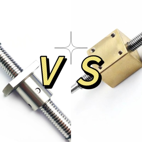 What is the difference between a lead screw and a ball screw?