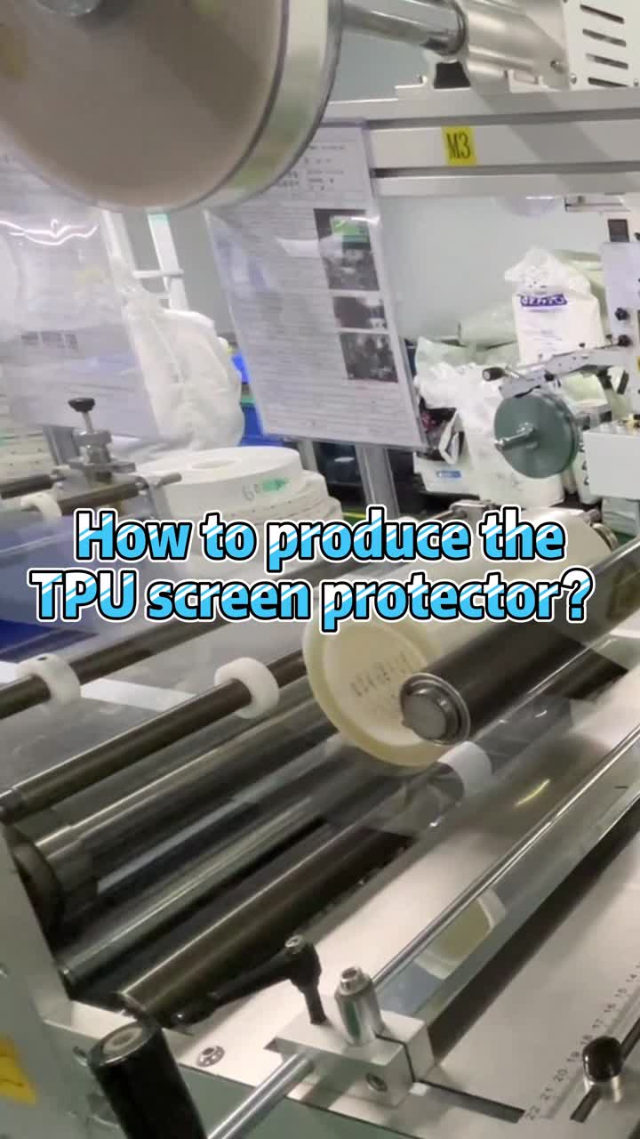 Hoe de TPU-schermbeschermer produceren?