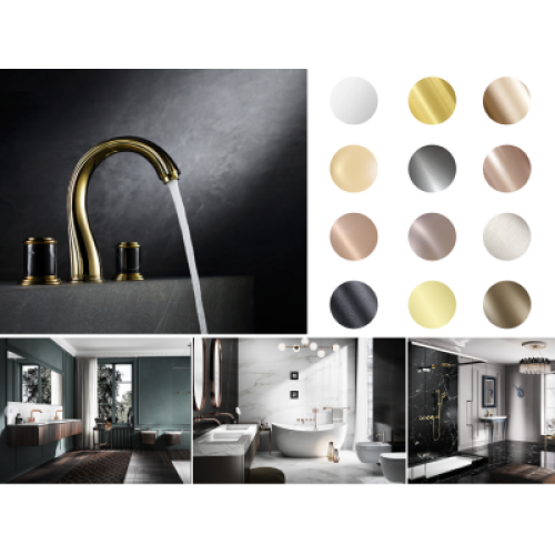 Kinen colors for bathroom faucets