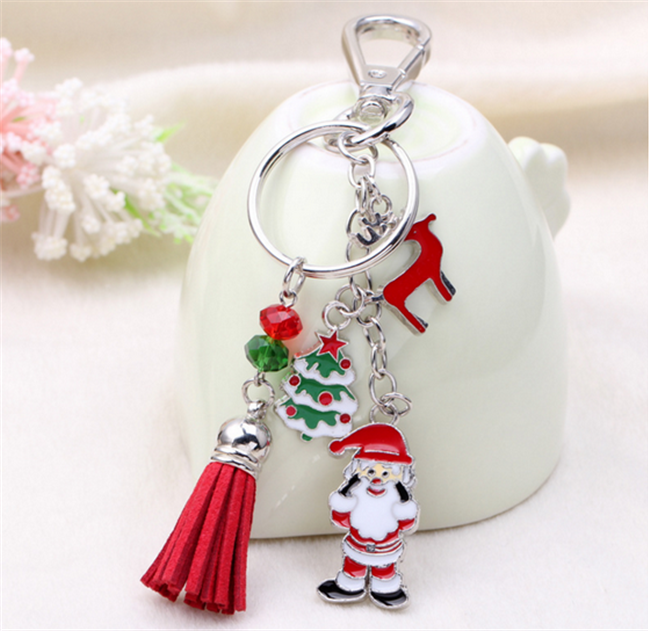 father christmas keychain