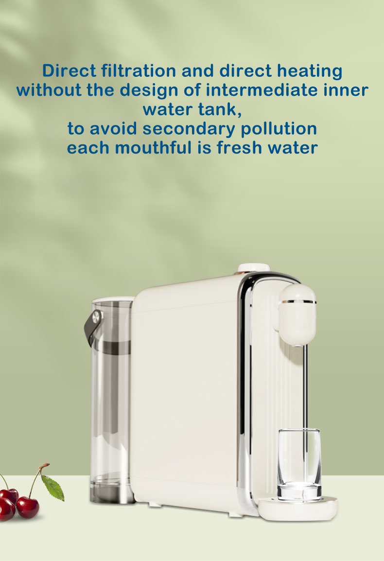 luxury personal countertop isntant hot UF water dispenser for office