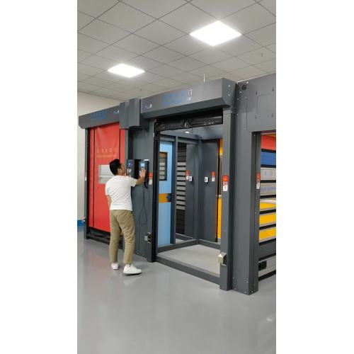 cold storage zipper door