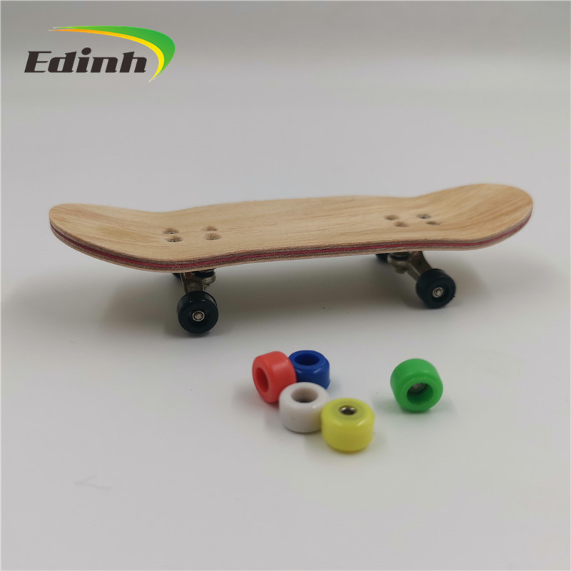 Mini Finger Skateboard Wooden Finger Board Bearings