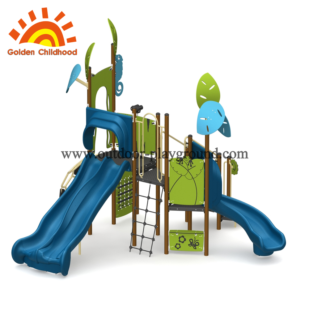 Outdoor Play Structures with slide