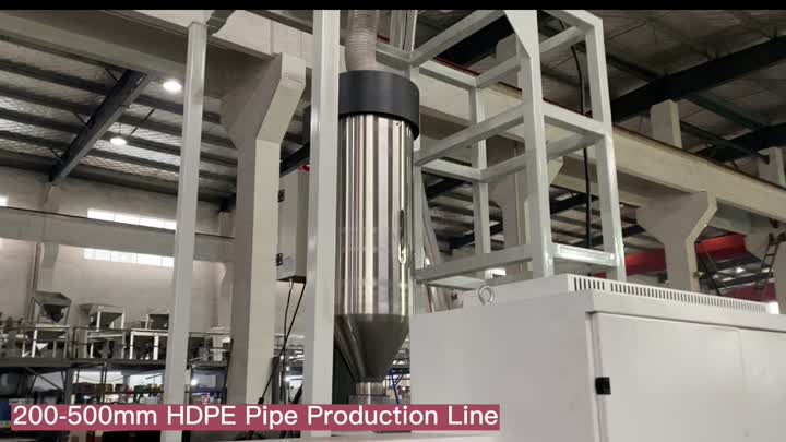200-500mm HDPE pipe extrusion line