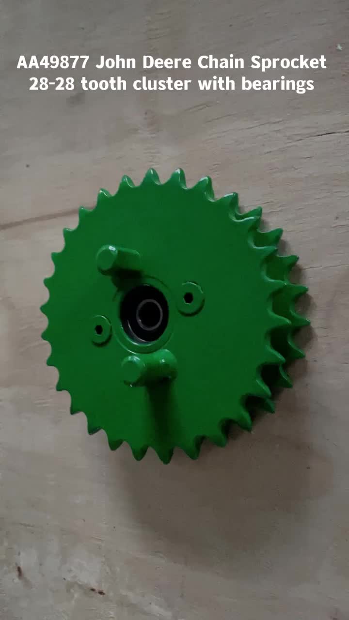 AA49877 John Deere Chain Sprocket.MP4