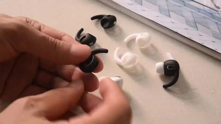 Hot Selling Anti-lost Silicone Ear Hooks Premium Silicone Ear Hangers Ear Tips Covers For Pods Pro-Buy Anti-lost Silicone Hooks, Silicone Ear Hooks For Airpods Pro, Anti Lost Ear Hangers Produkt på Alibaba.com