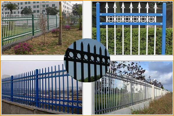 Factory Ornamental Wrought Iron Fence Iron Decorative Fence Roof Corrugated Fence Steel Sheets for Sale