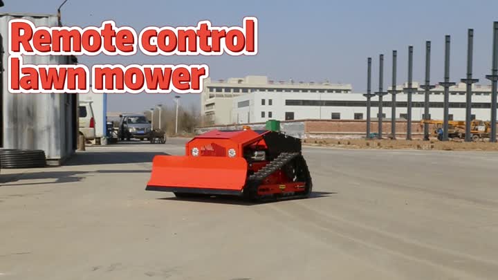 remote control lawn mower