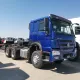 Camion de tracteur Sinotruk Howo 6x4