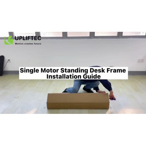 UL1-01 Single Motor Sit Stand Desk Installation Guide