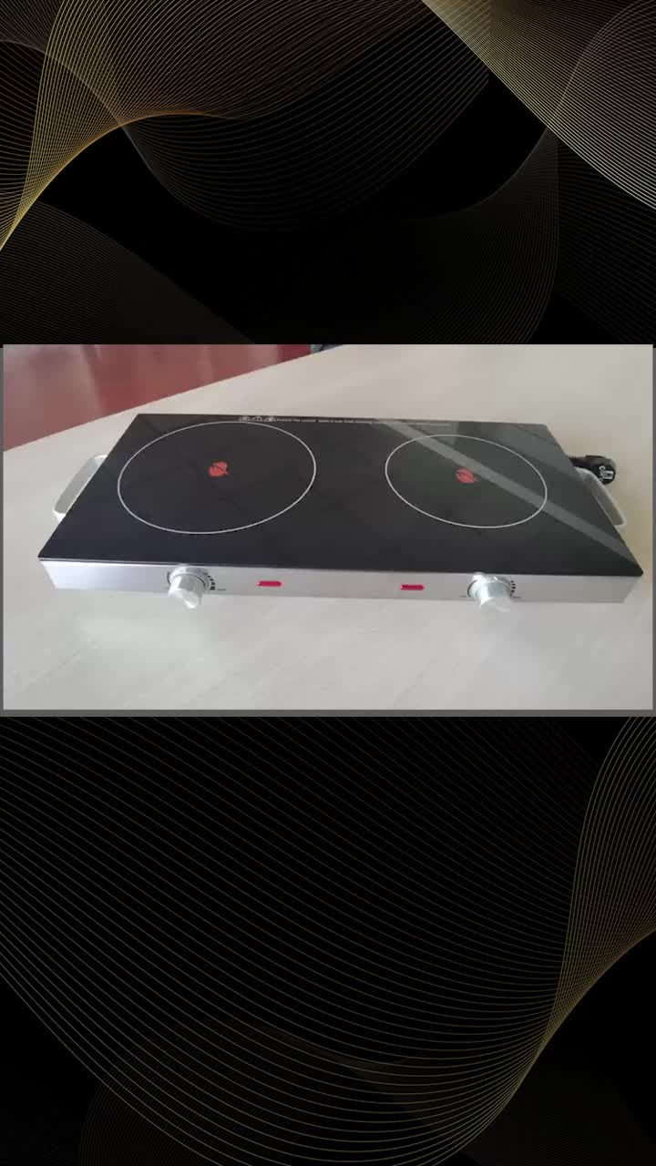 Cooktop in ceramica a infrarossi elettrici