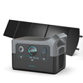 700W Backup Portable Solar Generator Power Supply All In One Wireless Charge Portable Power Station1