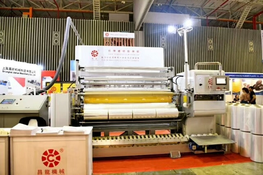 PE Cling Film Machine For Food Warping