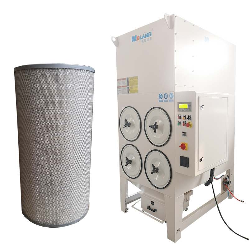 The timing shutdown function of 5.5KW dust collector