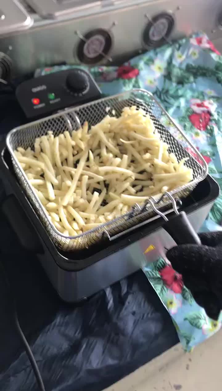 Vidéo de la friteuse