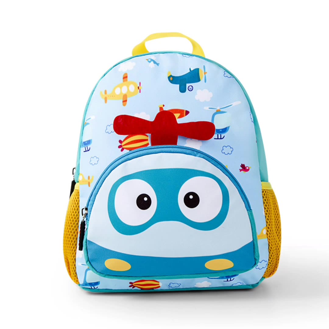 Custom logo 3D Cute animal cartoon style design oxford cloth kids animals backpack for boy girl1
