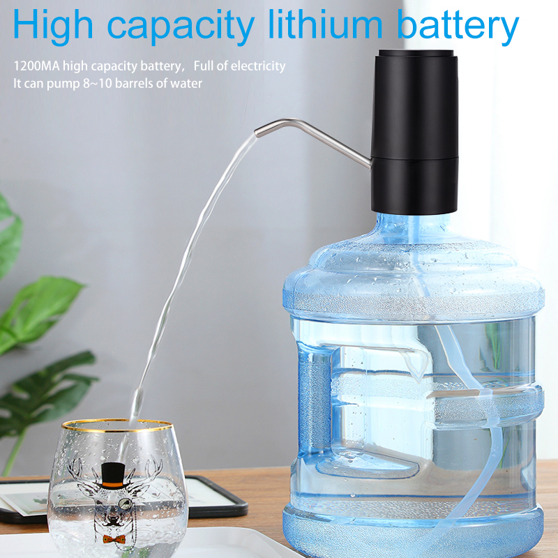 smart portable countertop automatic 5 gallon launtop water bottle cold water moter pump dispenser