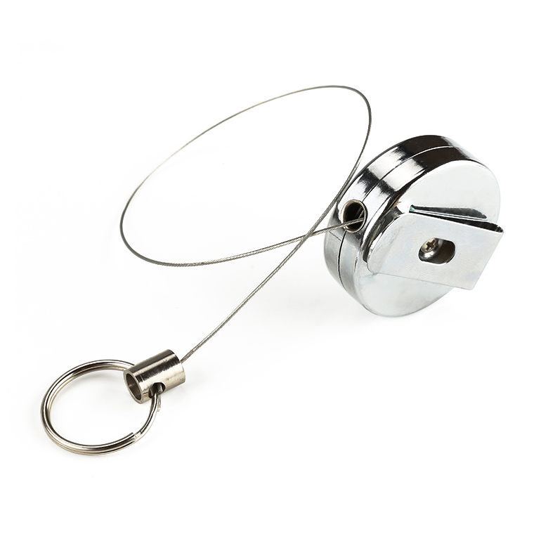 Porte-badge à bobine rétractable et robuste, article de cadeaux de promotion d'affaires pas cher avec votre logo ou votre nom