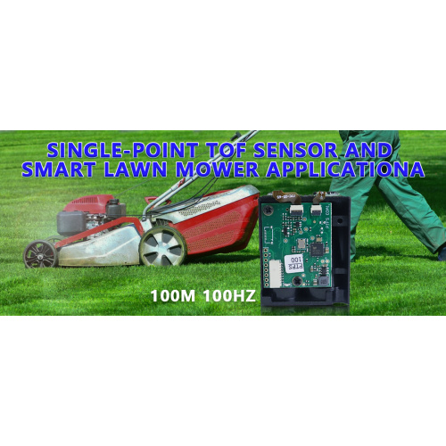 Sensor TOF de un solo punto y Smart Lawn Mower Application_JRT-Medido