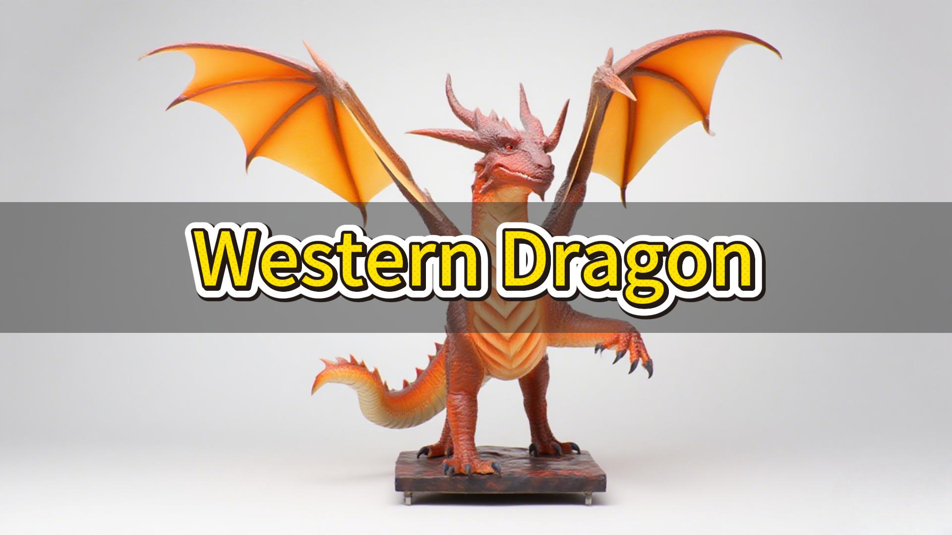 Oranye Western Dragon