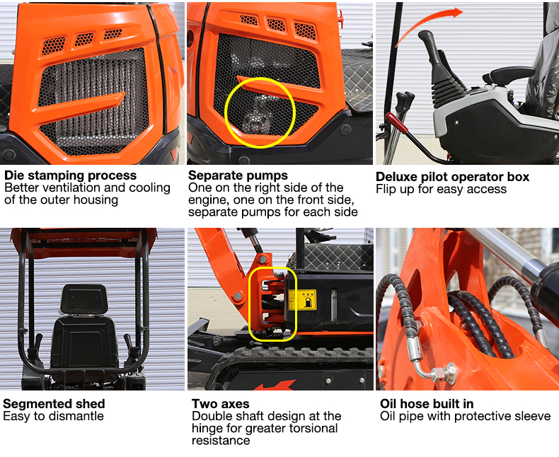 1 8ton Mini Excavator