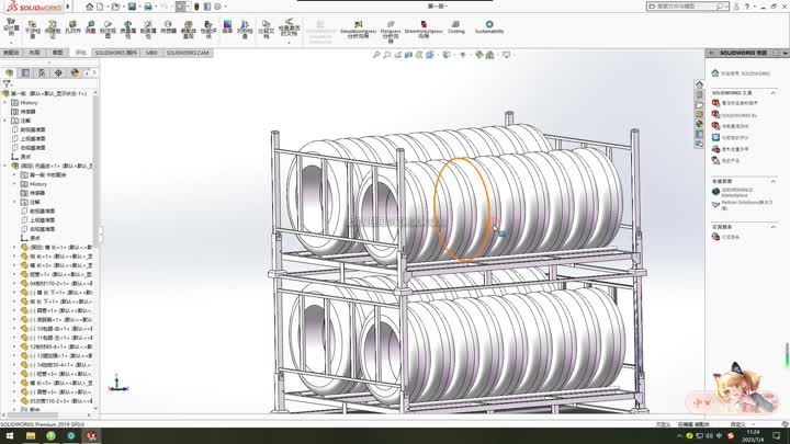 Tire storage pallet