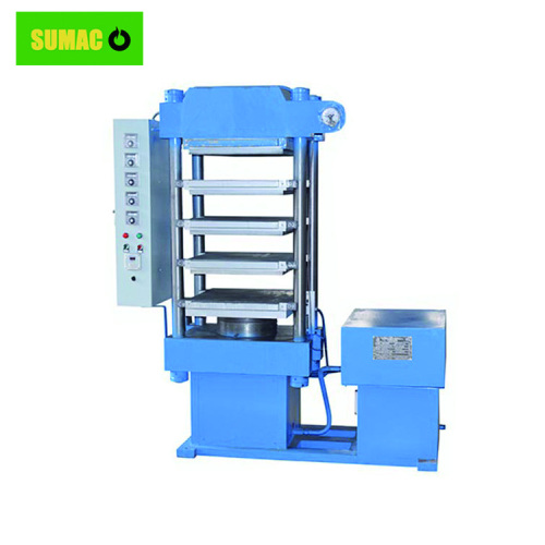 Application of rubber tile making machine