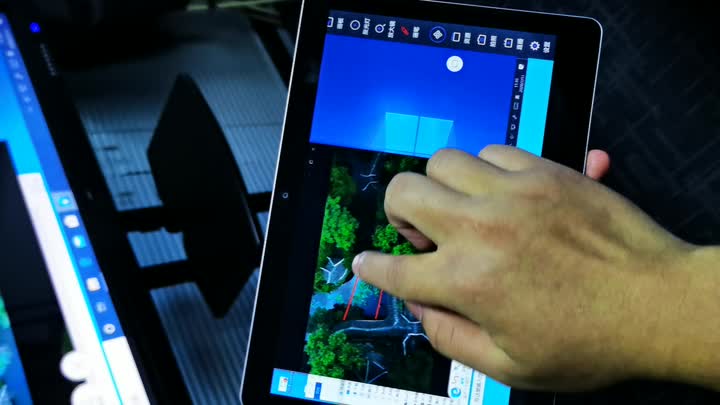 iPad cast naar interactief bord