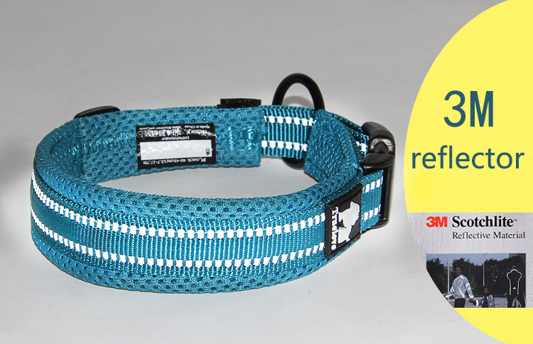 Heavy Duty Reflective Nylon Dog Collar