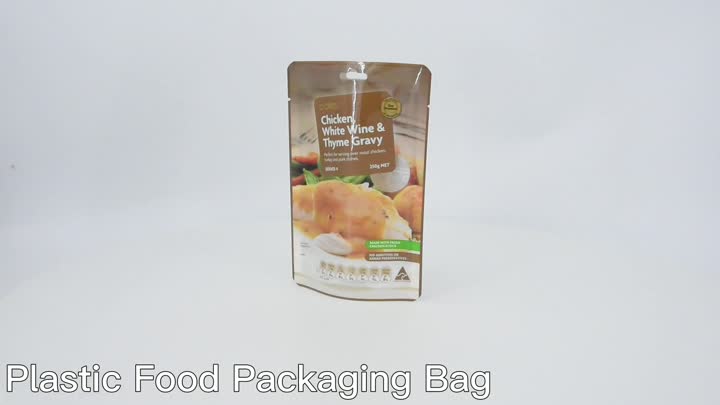 Sacchetto di imballaggio alimentare in plastica