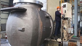 How the huge valve is made