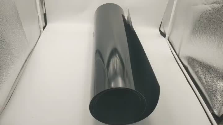 Black high glossy PP  rigid sheet film5