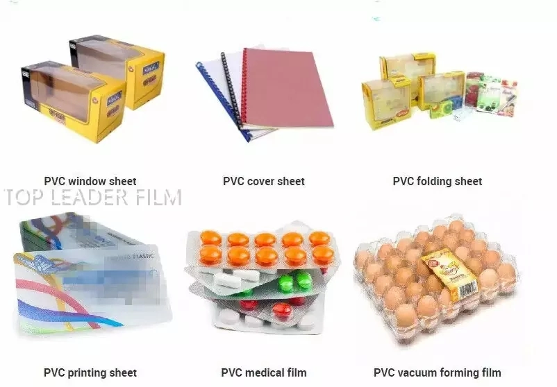 Film PVC farmasi coklat buram