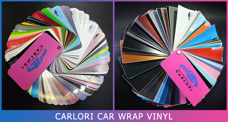 Car wrap vinyl color card