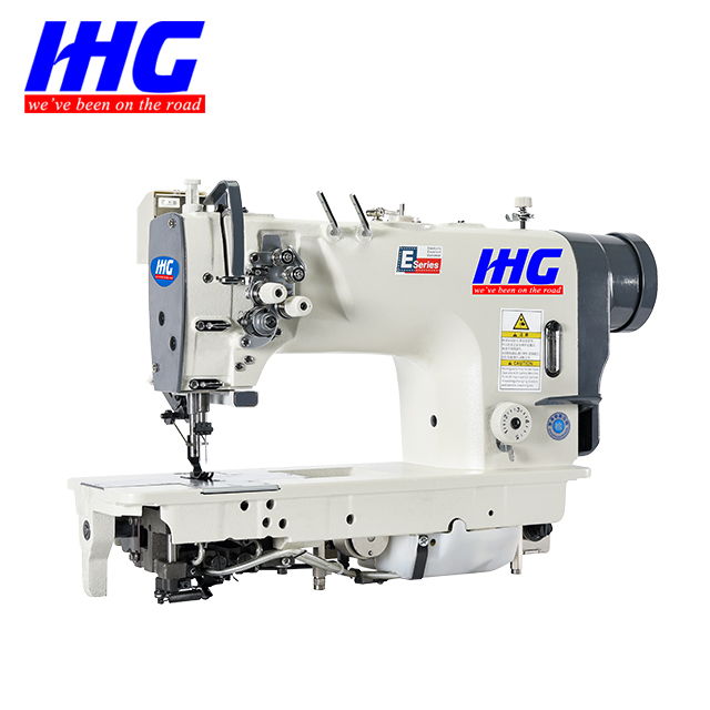 IHG-Double Needle Sewing Machine Working Video