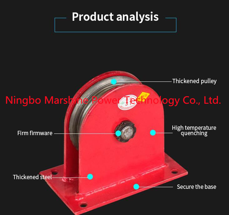 bloque de polea de polea