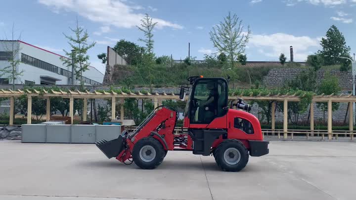 Loader diesel boom teleskopik